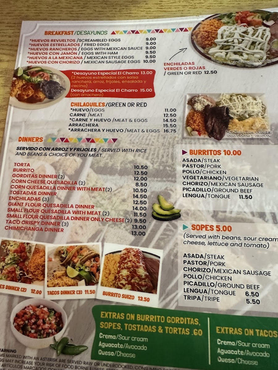 Taquería El Charro I Menu - Image 5